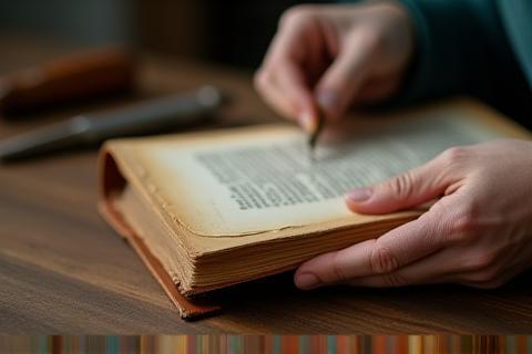 Antika kitap restorasyonu